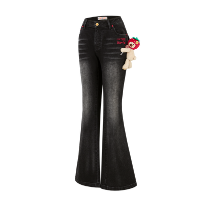 13DE MARZO x Chupa Chups Bear Slim-Fit Jeans Black