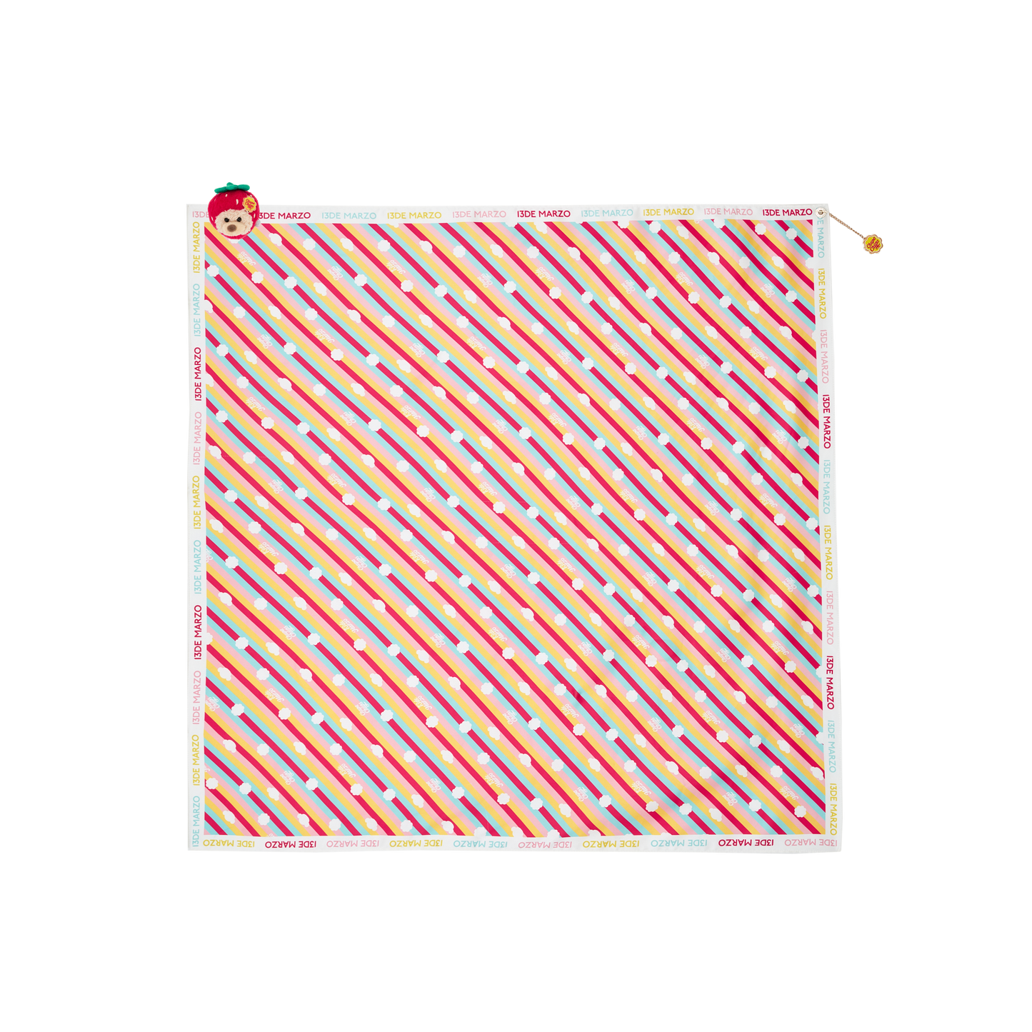 13DE MAZRO  x Chupa Chups Lollipop Multi-functional Scarf