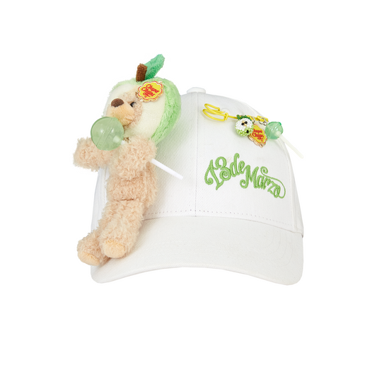 13DE MARZO x Chupa Chups Lollipop Bear Baseball Cap White
