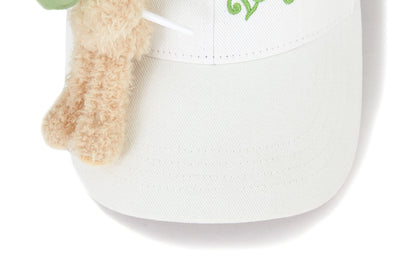 13DE MARZO x Chupa Chups Lollipop Bear Baseball Cap White