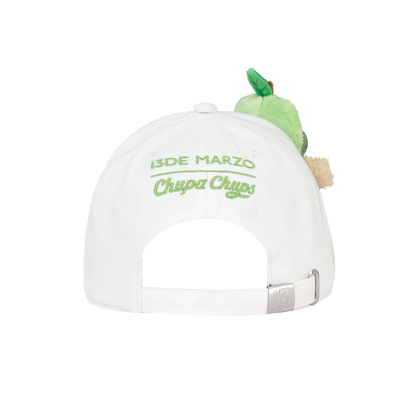 13DE MARZO x Chupa Chups Lollipop Bear Baseball Cap White