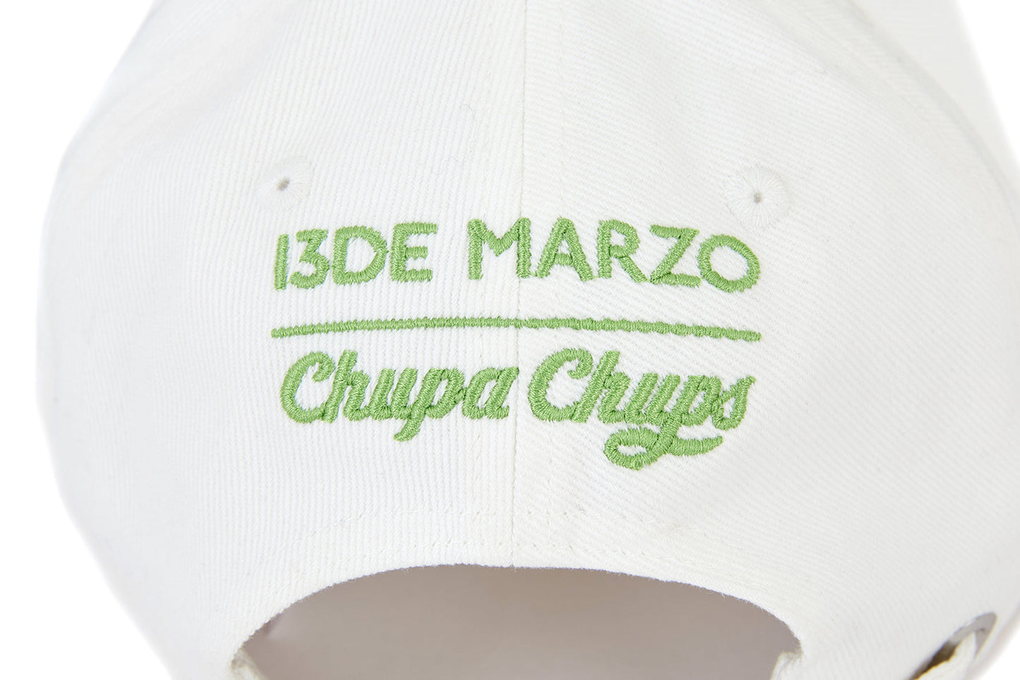 13DE MARZO x Chupa Chups Lollipop Bear Baseball Cap White