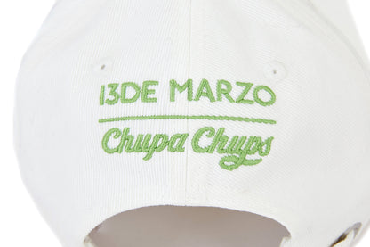 13DE MARZO x Chupa Chups Lollipop Bear Baseball Cap White