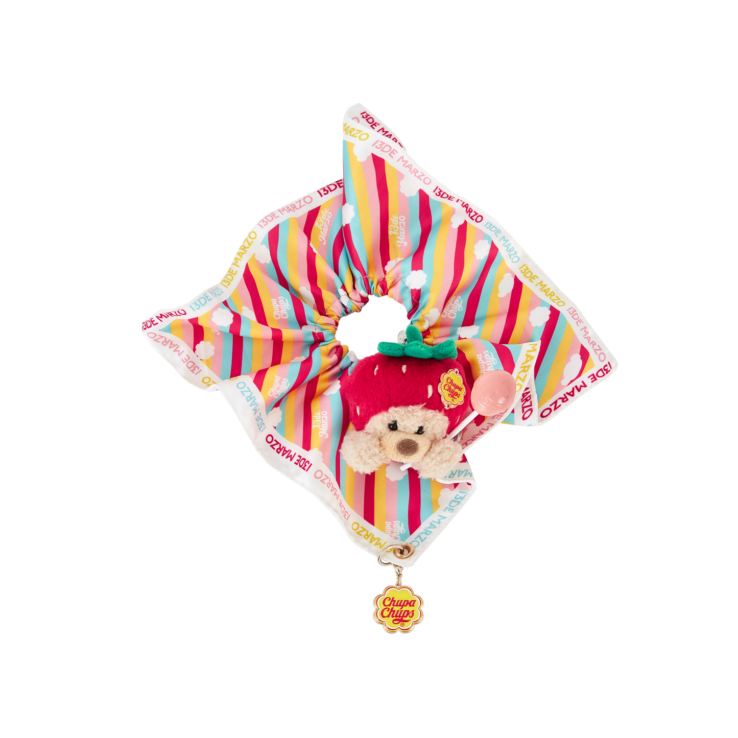 13DE MARZO x Chupa Chups Scarf Scrunchies