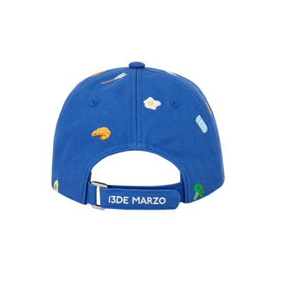 13DE MARZO Nutrition Breakfast Bear Cap Blue