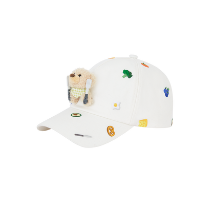13DE MARZO Nutrition Breakfast Bear Cap White