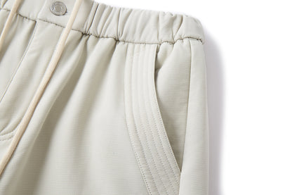 13DE MARZO Drawstring Cargo Casual Pants Grey