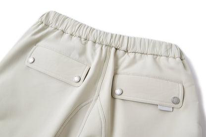 13DE MARZO Drawstring Cargo Casual Pants Grey
