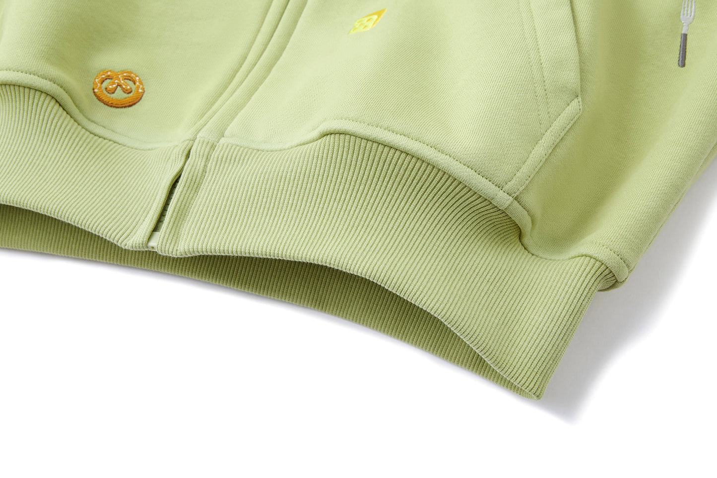 13DE MARZO Nutrition Breakfast Bear Hoodie Green