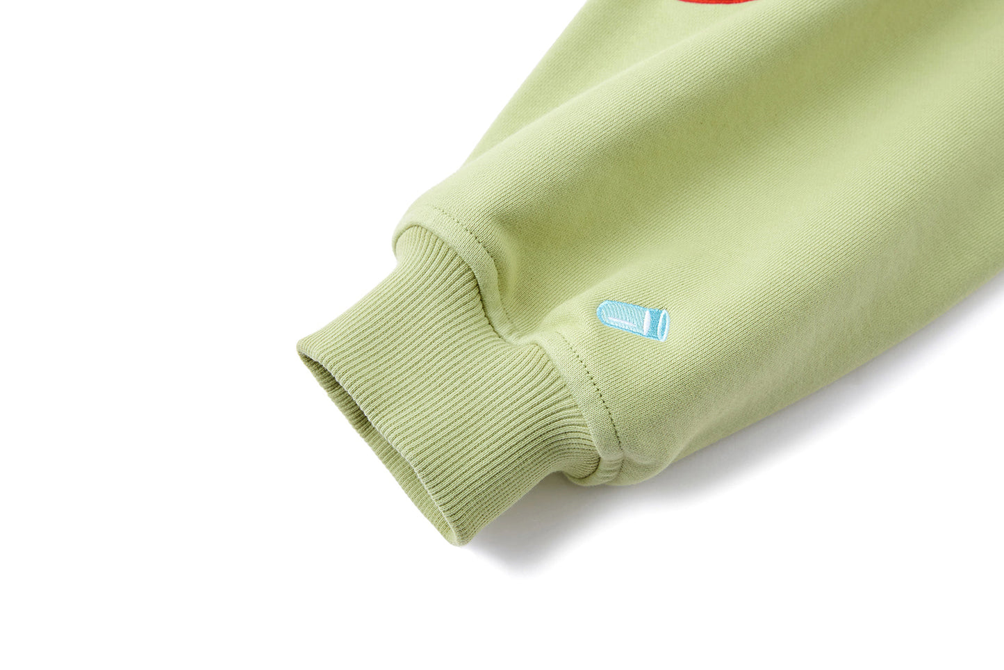 13DE MARZO Nutrition Breakfast Bear Hoodie Green