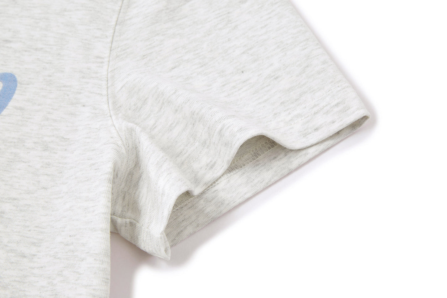 13DE MARZO Floral Bear Illustration T-Shirt Grey