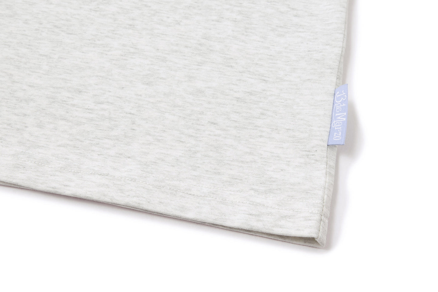 13DE MARZO Floral Bear Illustration T-Shirt Grey