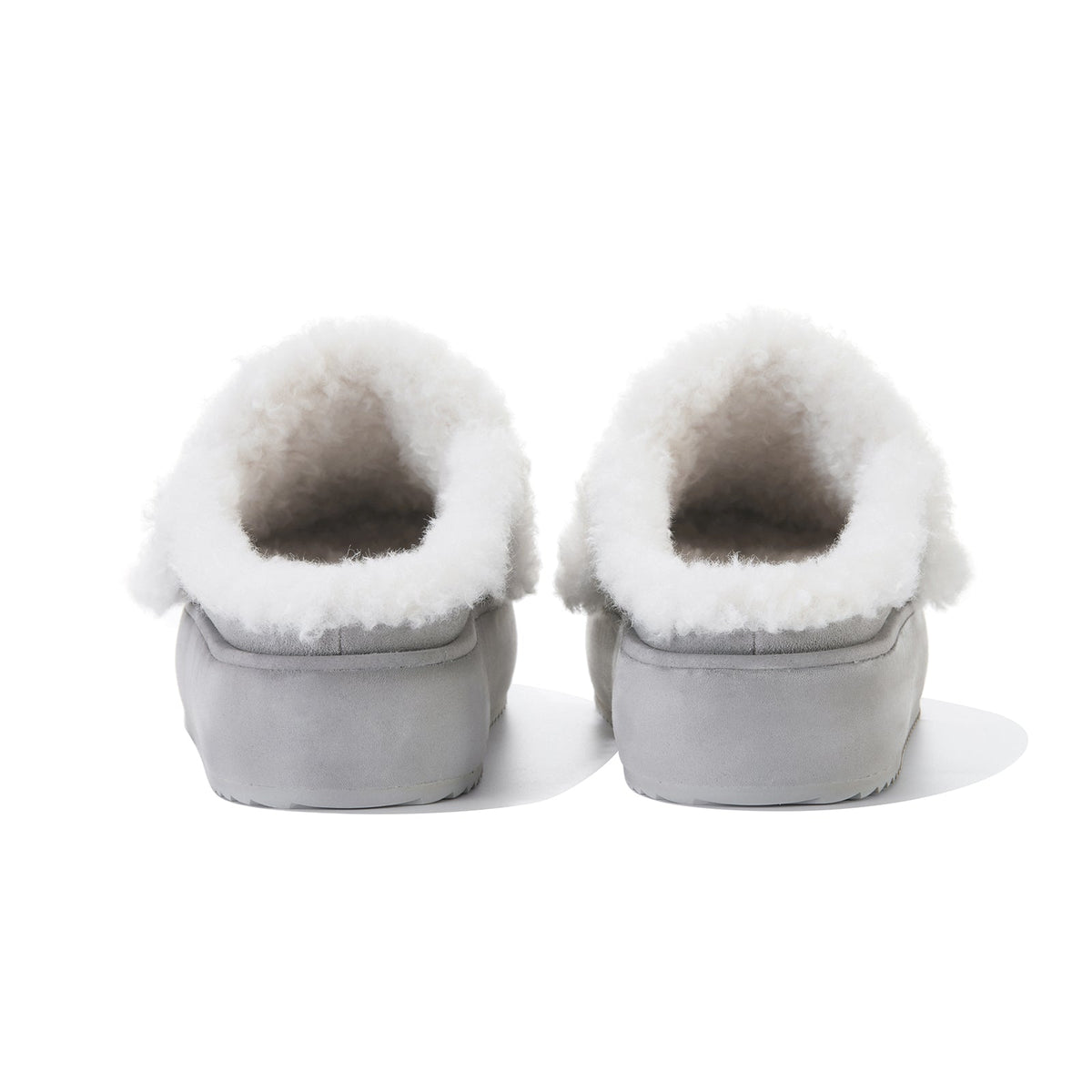 13DE MARZO Detachable Snow Boot Slipper Grey