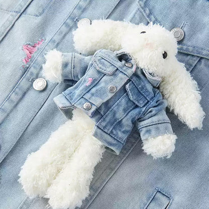 13DDE MARZO Doozoo Costume Denim Jacket Blue