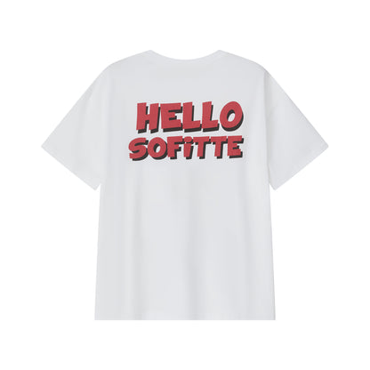 Sofitte Mickey Mouse Graffiti Tee White