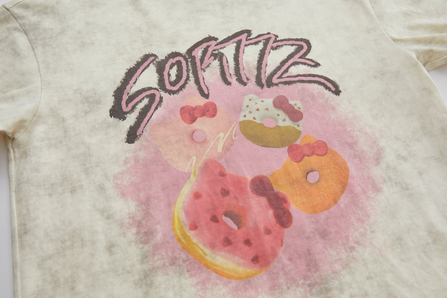 Sofitte Donut Graffiti Tee Beige