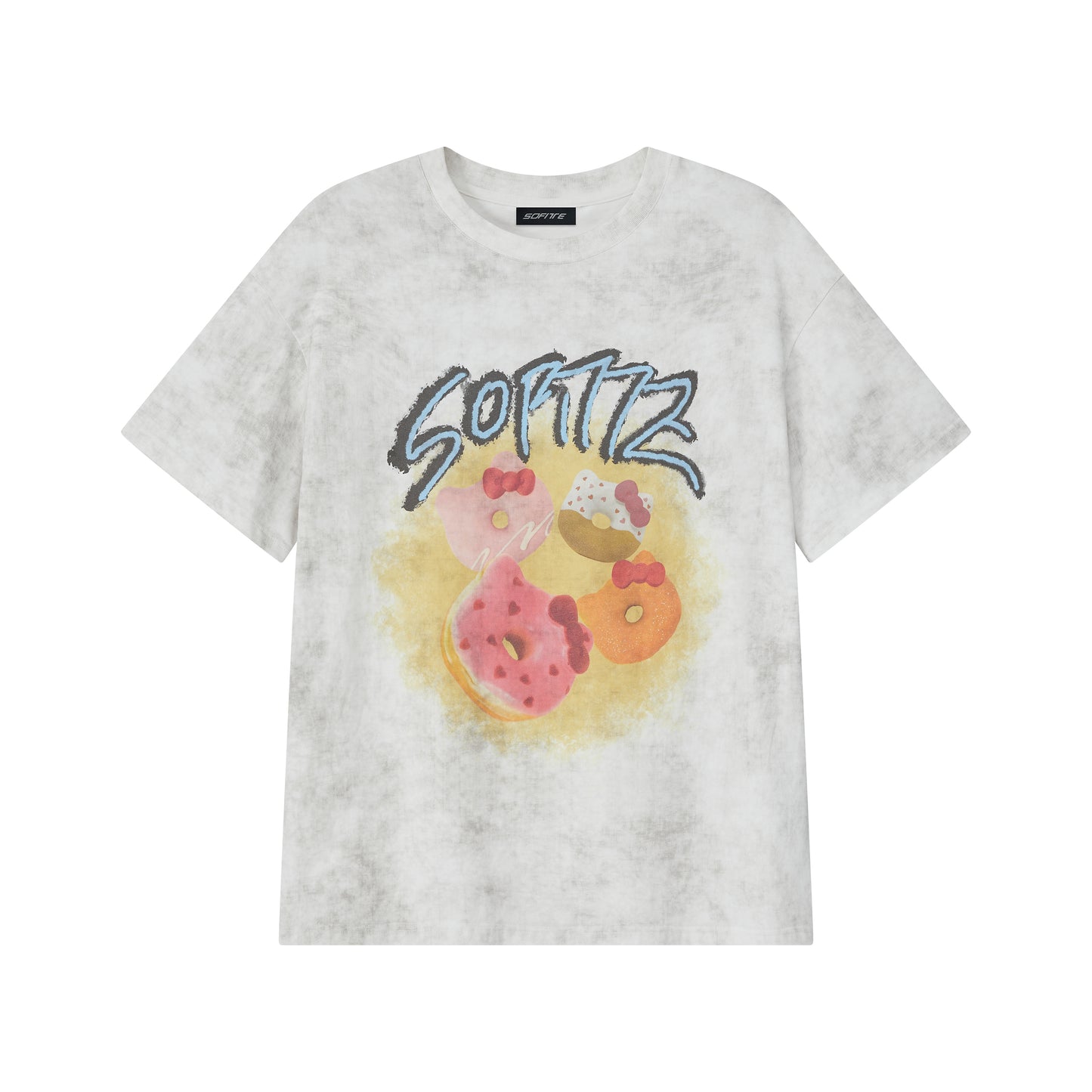 Sofitte Donut Graffiti Tee White