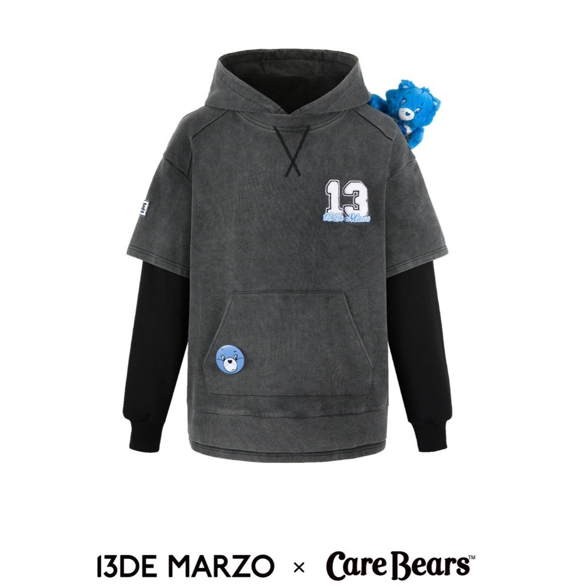 13DE MARZO x CARE BEARS 1982 Hoodie Gargoyle