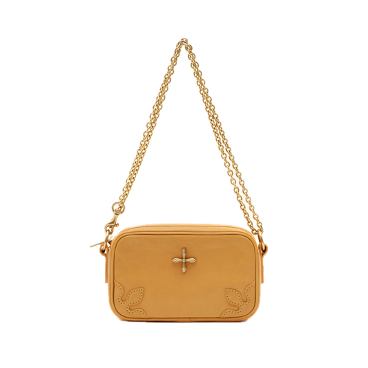SMFK Compass Adventure Small Chain Bag in Cheese