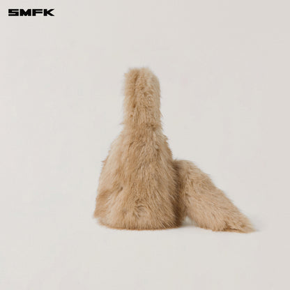 SMFK Compass Cobble Furry Bag Small Sand