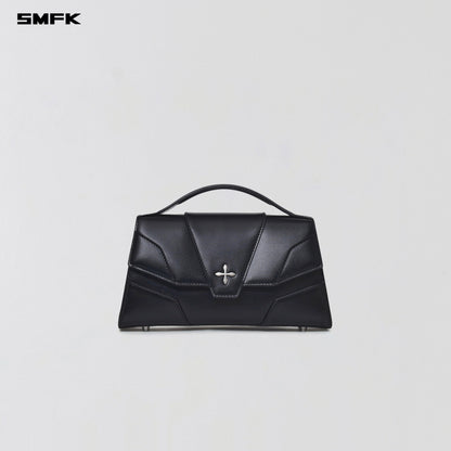 SMFK Mirage Trape Evening Bag Small Mirror Black