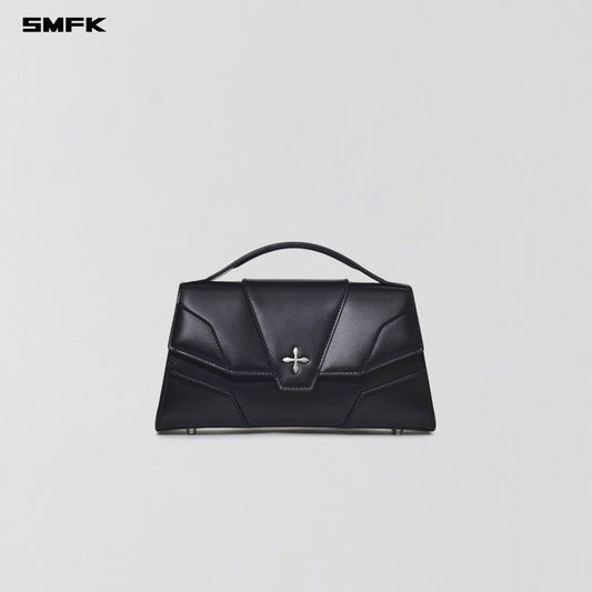 SMFK Mirage Trape Evening Bag Small Mirror Black