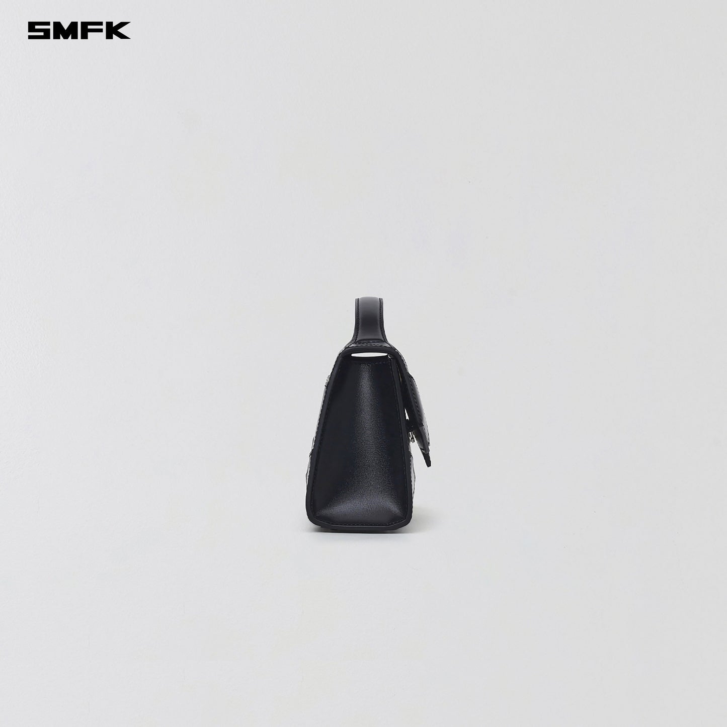 SMFK Mirage Trape Evening Bag Small Mirror Black