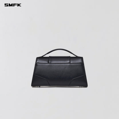 SMFK Mirage Trape Evening Bag Small Mirror Black