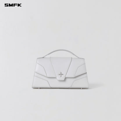 SMFK Mirage Trape Evening Bag Small Ashen White