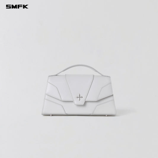 SMFK Mirage Trape Evening Bag Small Ashen White