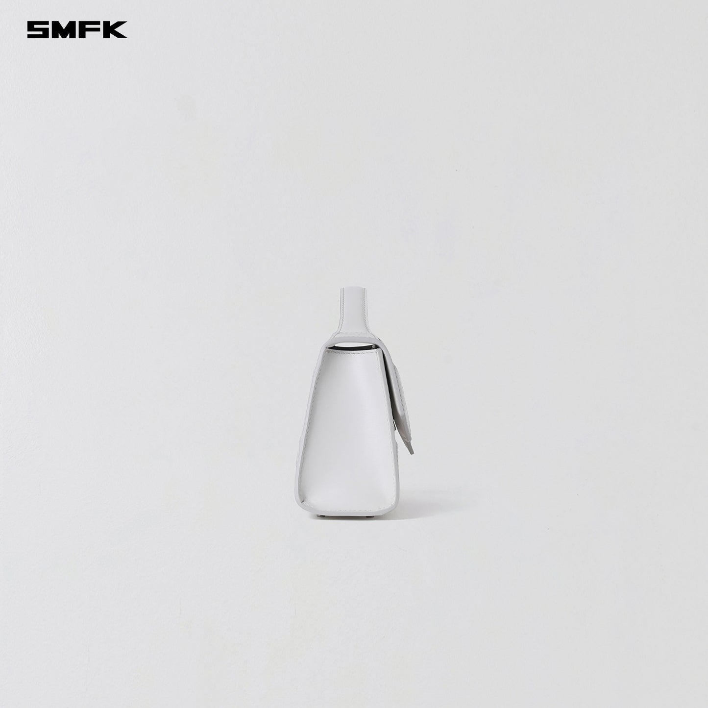 SMFK Mirage Trape Evening Bag Small Ashen White