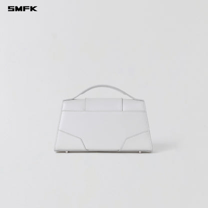 SMFK Mirage Trape Evening Bag Small Ashen White