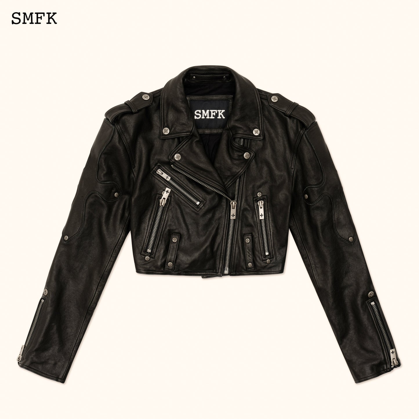 SMFK WildWorld Rider Lambskin Short Jacket