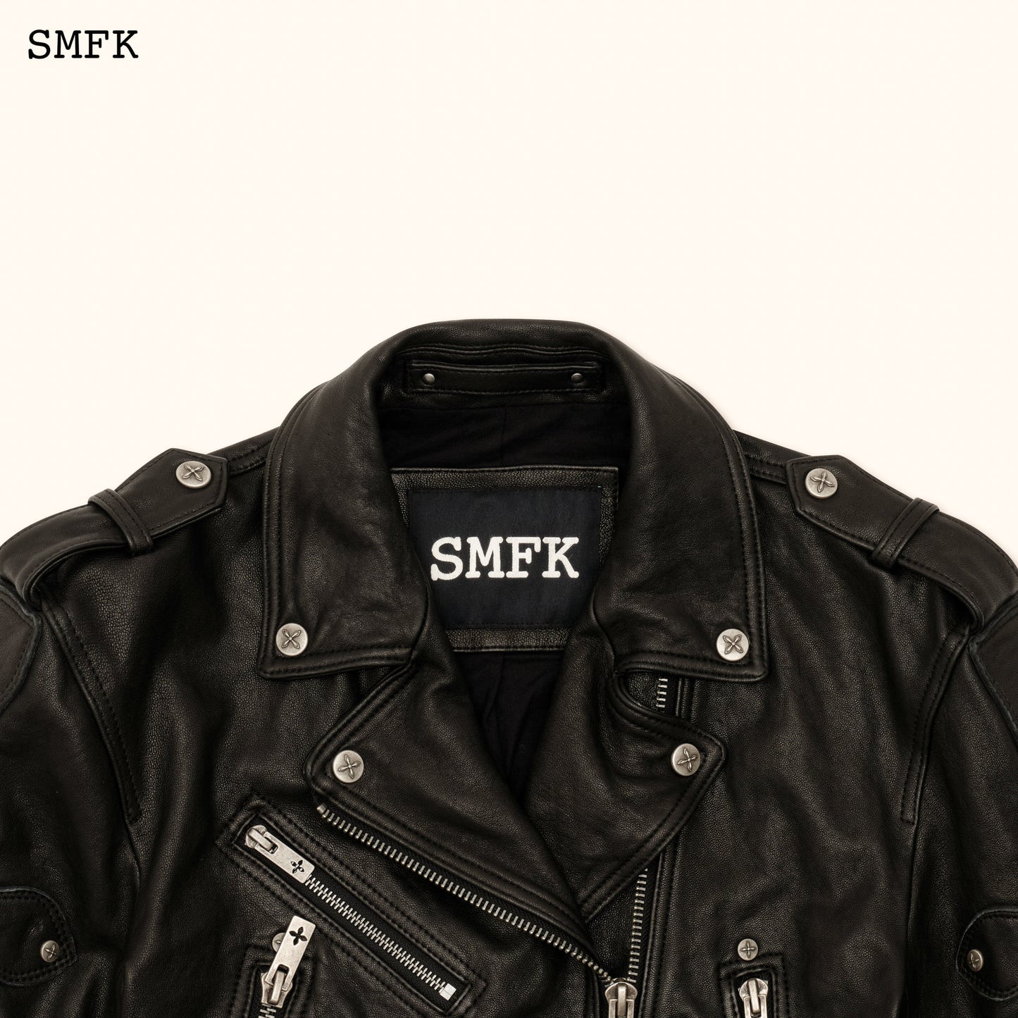 SMFK WildWorld Rider Lambskin Short Jacket