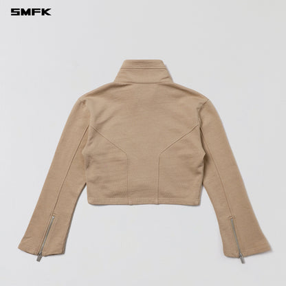 SMFK Permanent Prism Short Jacket Cotton Wool Silk Fresh Skin