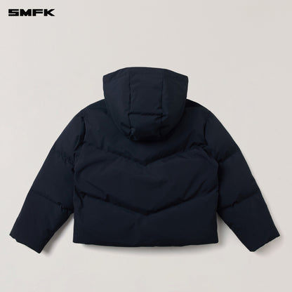 SMFK Compass Mode Wasteland Hunting Down Jacket Loose Wild Black