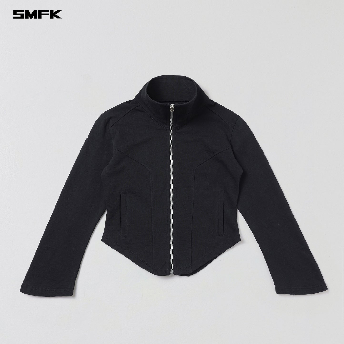 SMFK Myth Slient Jacket Cotton Wool Silk Wild Black