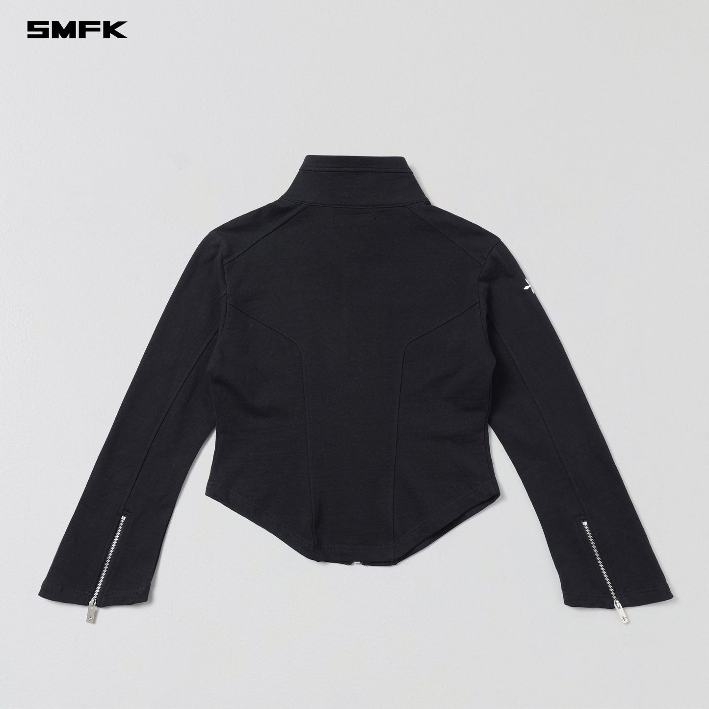 SMFK Myth Slient Jacket Cotton Wool Silk Wild Black
