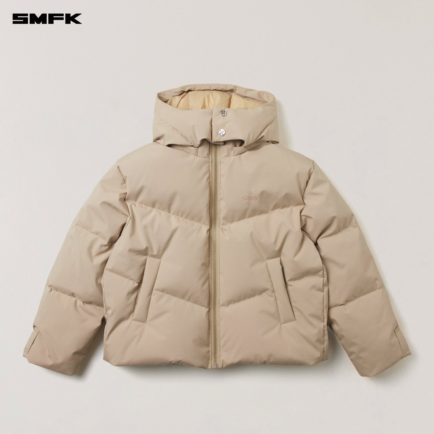 SMFK Compass Mode Wasteland Hunting Down Jacket Loose Fade Sand