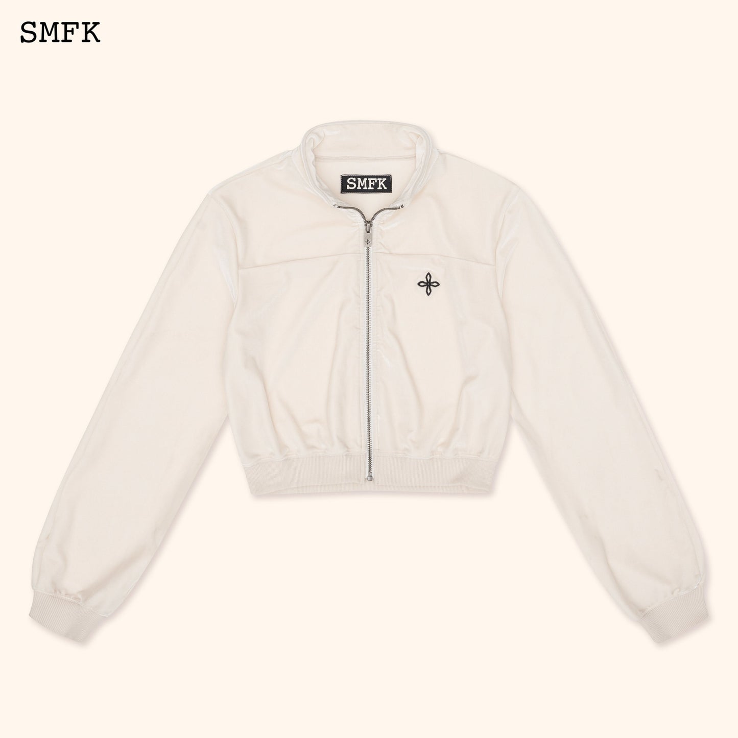 SMFK Compass Rove Training Jacket White Velvet