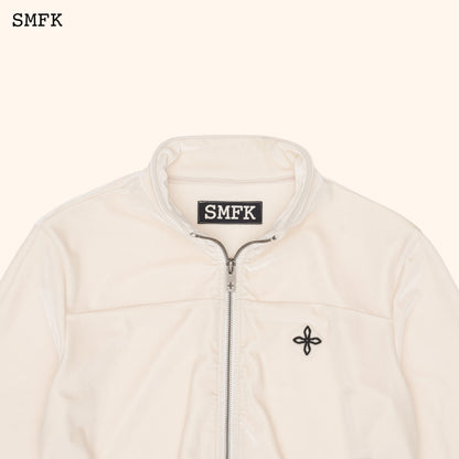 SMFK Compass Rove Training Jacket White Velvet