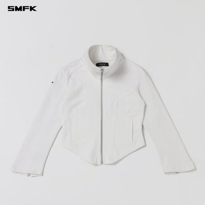 SMFK Myth Slient Jacket Cotton Wool Silk Cloud White
