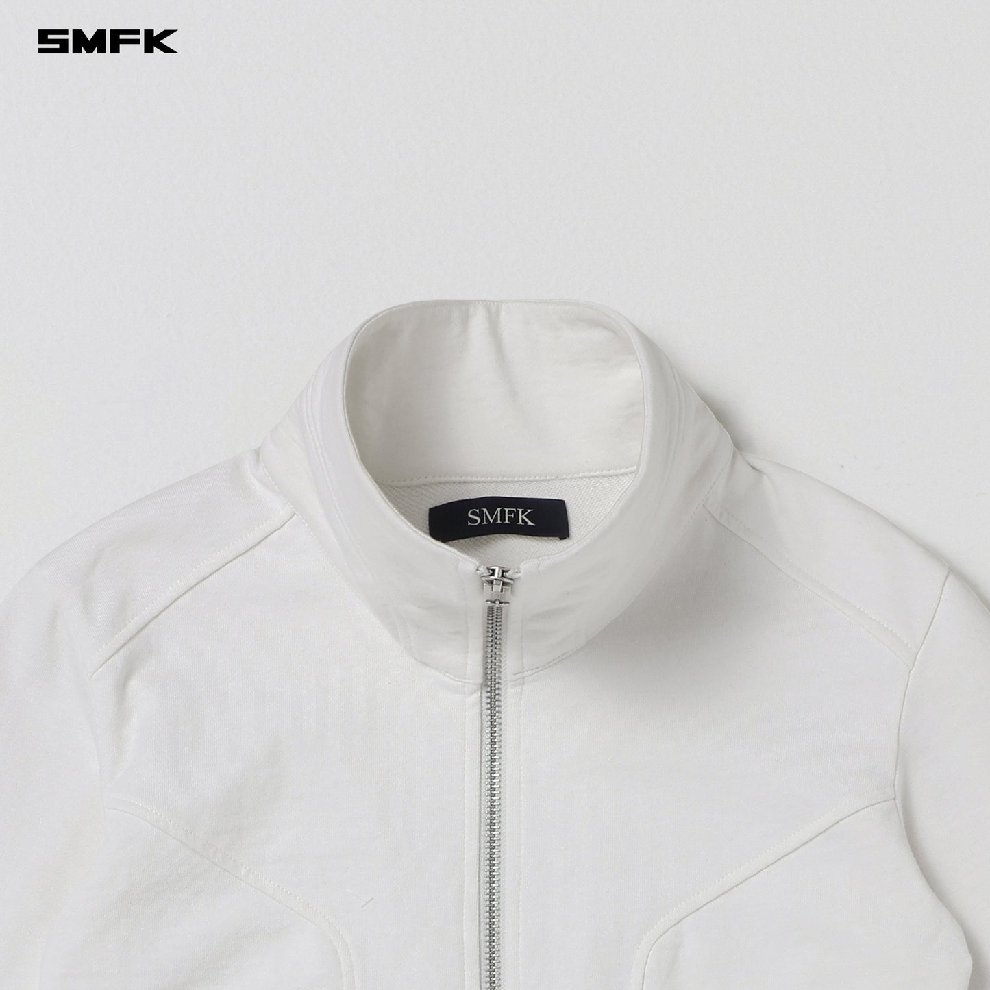 SMFK Myth Slient Jacket Cotton Wool Silk Cloud White