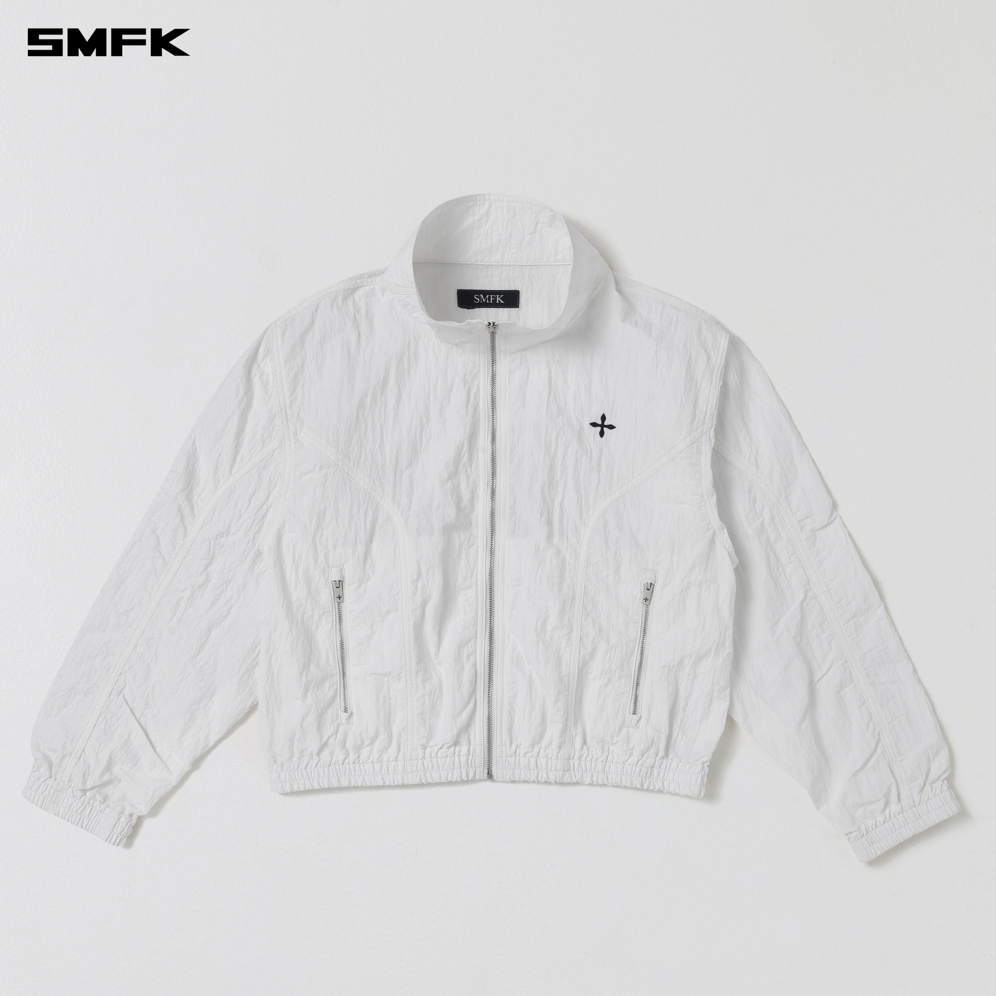 m*様 DEFORM DOCKING NYLON JACKET Ivory m*様 DEFORM DOCKING NYLON JACKET Ivory DEFORM DOCKING NYLON JACKET