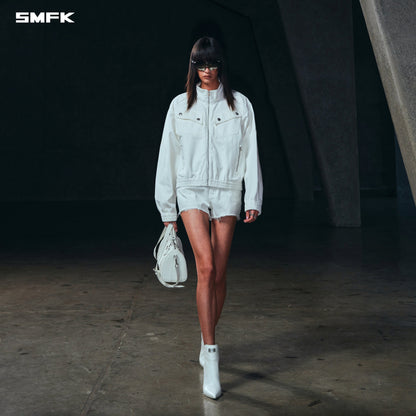 SMFK Mirage Cargo Sp Jacket/Cotton Cloud White