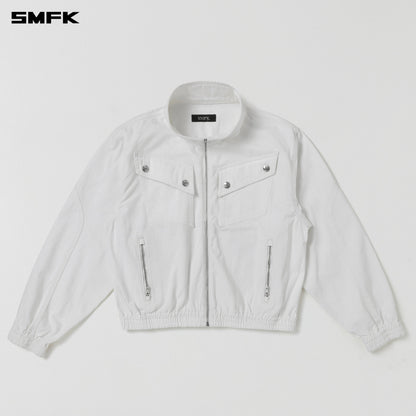 SMFK Mirage Cargo Sp Jacket/Cotton Cloud White