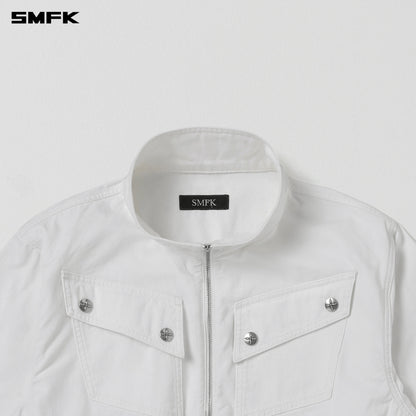 SMFK Mirage Cargo Sp Jacket/Cotton Cloud White