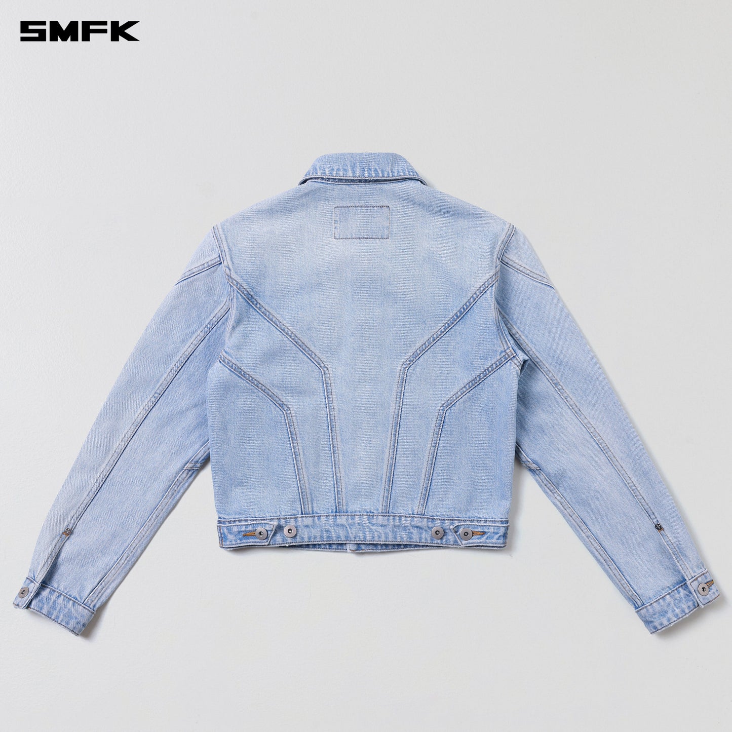 SMFK Wild Mirage Slim Denim Jacket/Cotton Wild Sky Blue