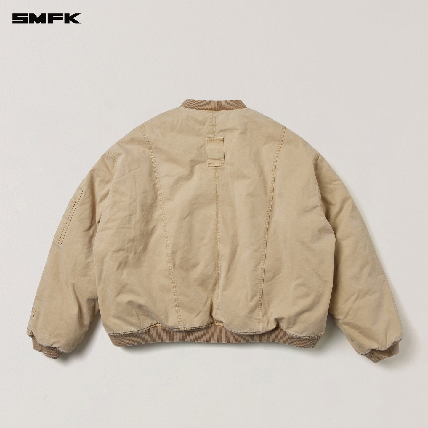 SMFK Vintage Vanish Storm Dye Massive Pilot Jacket/Stone Wash Vanish Sand