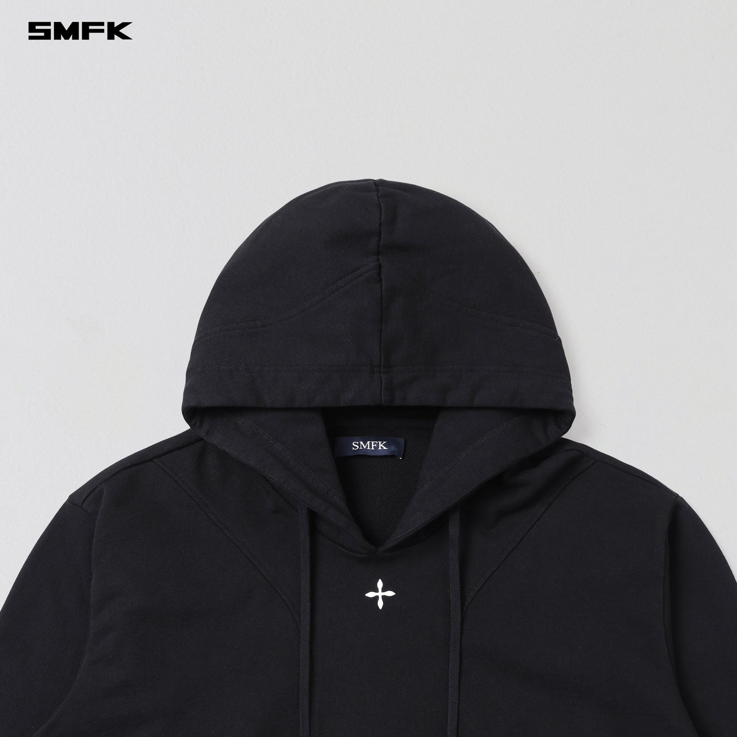 SMFK Permanent Muse Loose Hoodie Cotton Wild Black